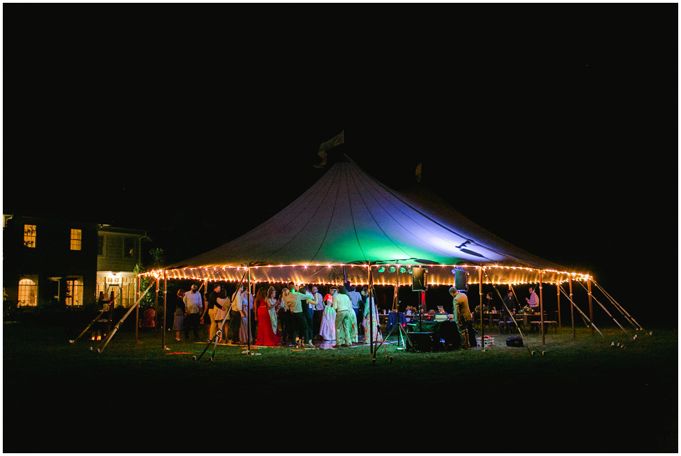 Wedding reception at Knox Farms in East Aurora, New York