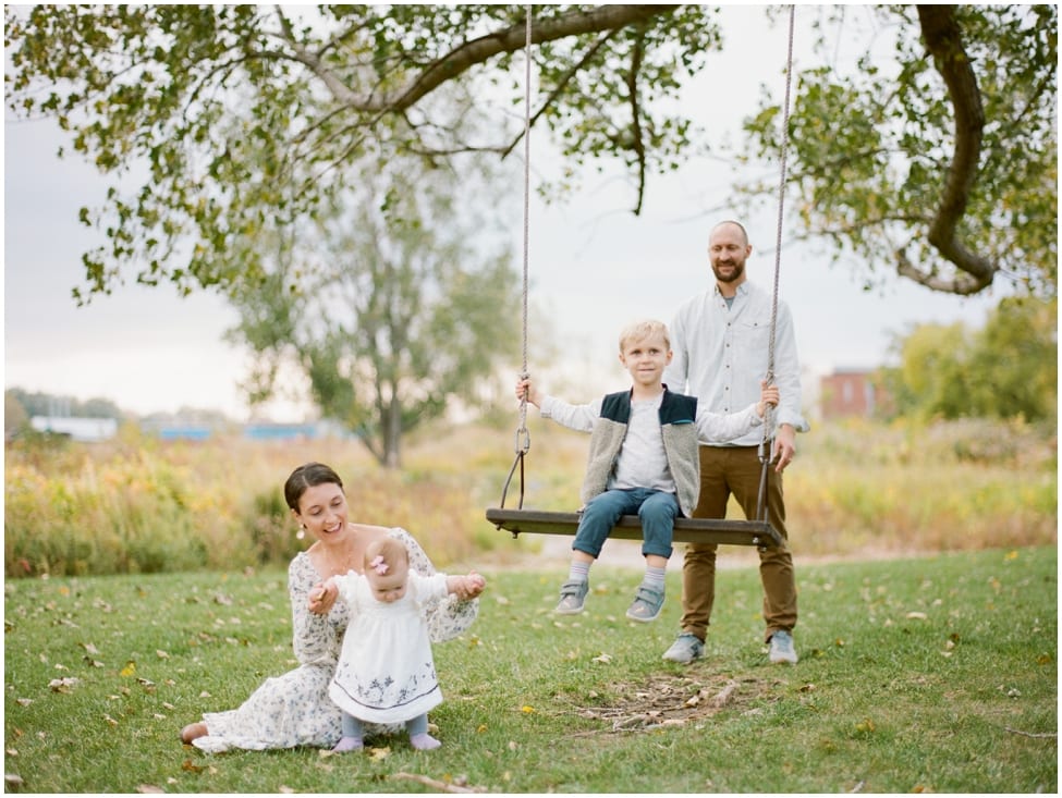 Family Photos at Silo City in Buffalo New York