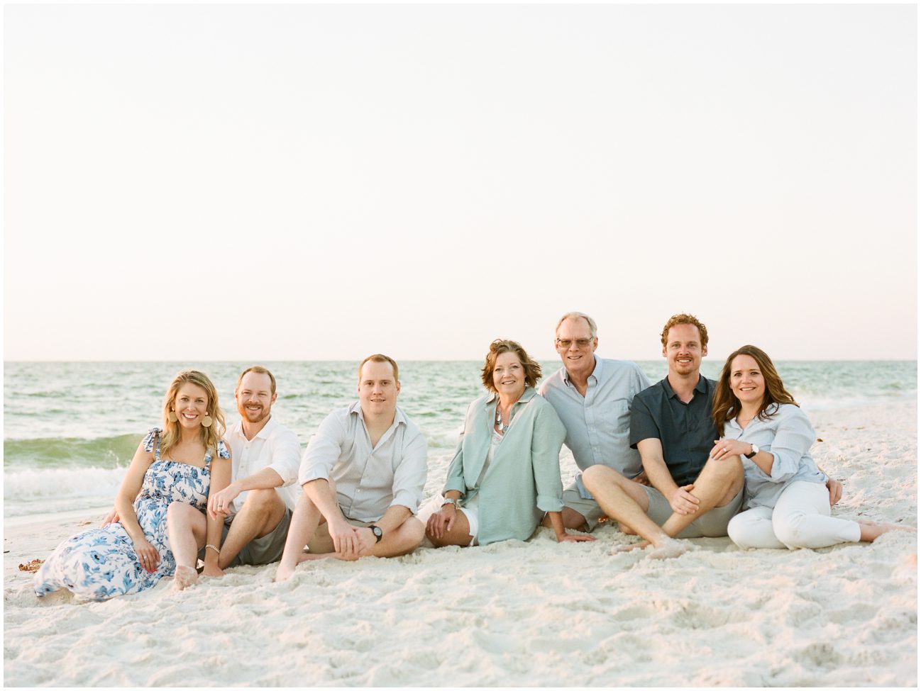 A Beautiful Park Shore Beach Extended Family in Naples, Florida