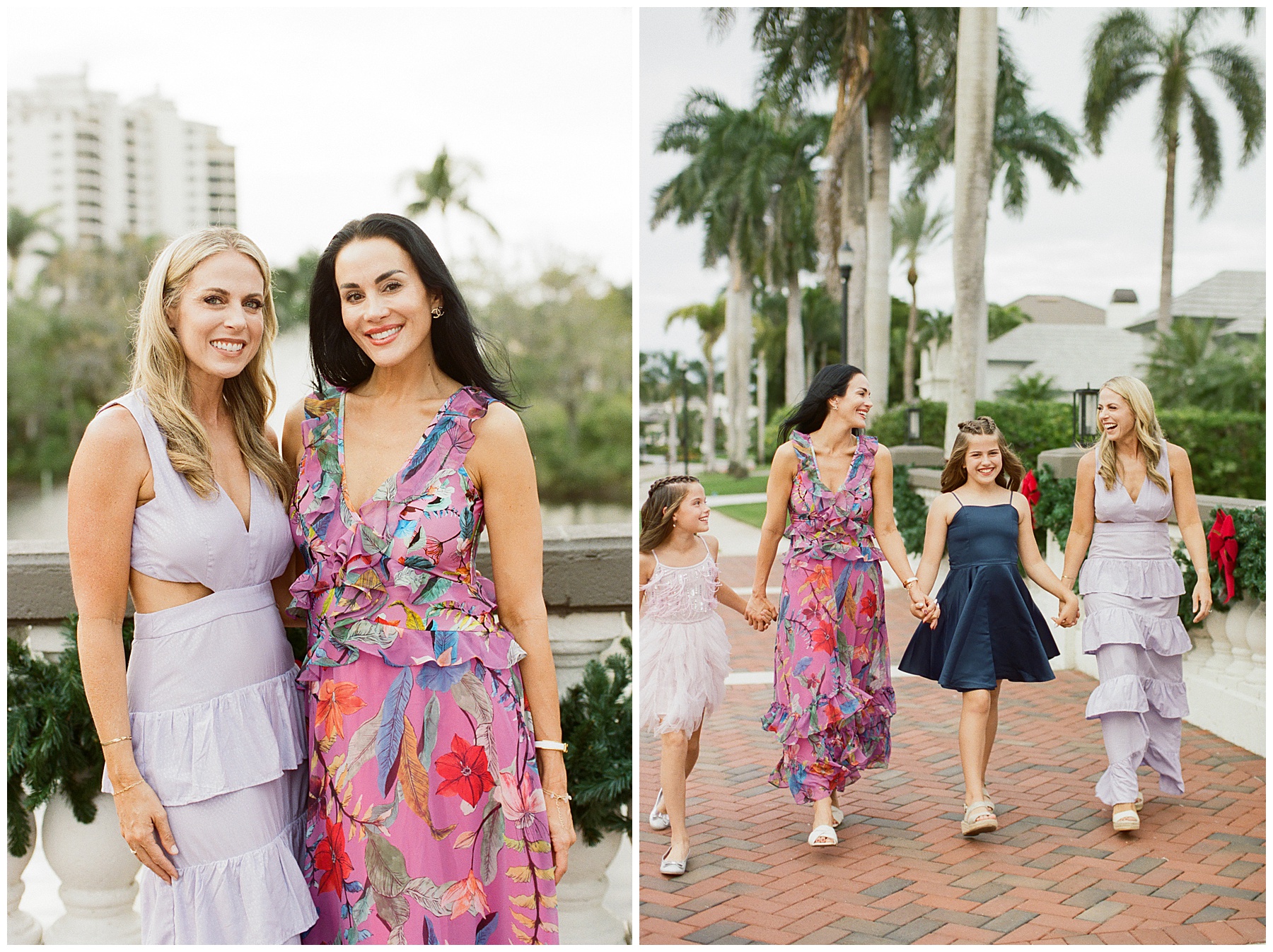 Photos Taken for the holidays of family members dressed all nice in elegant clothes